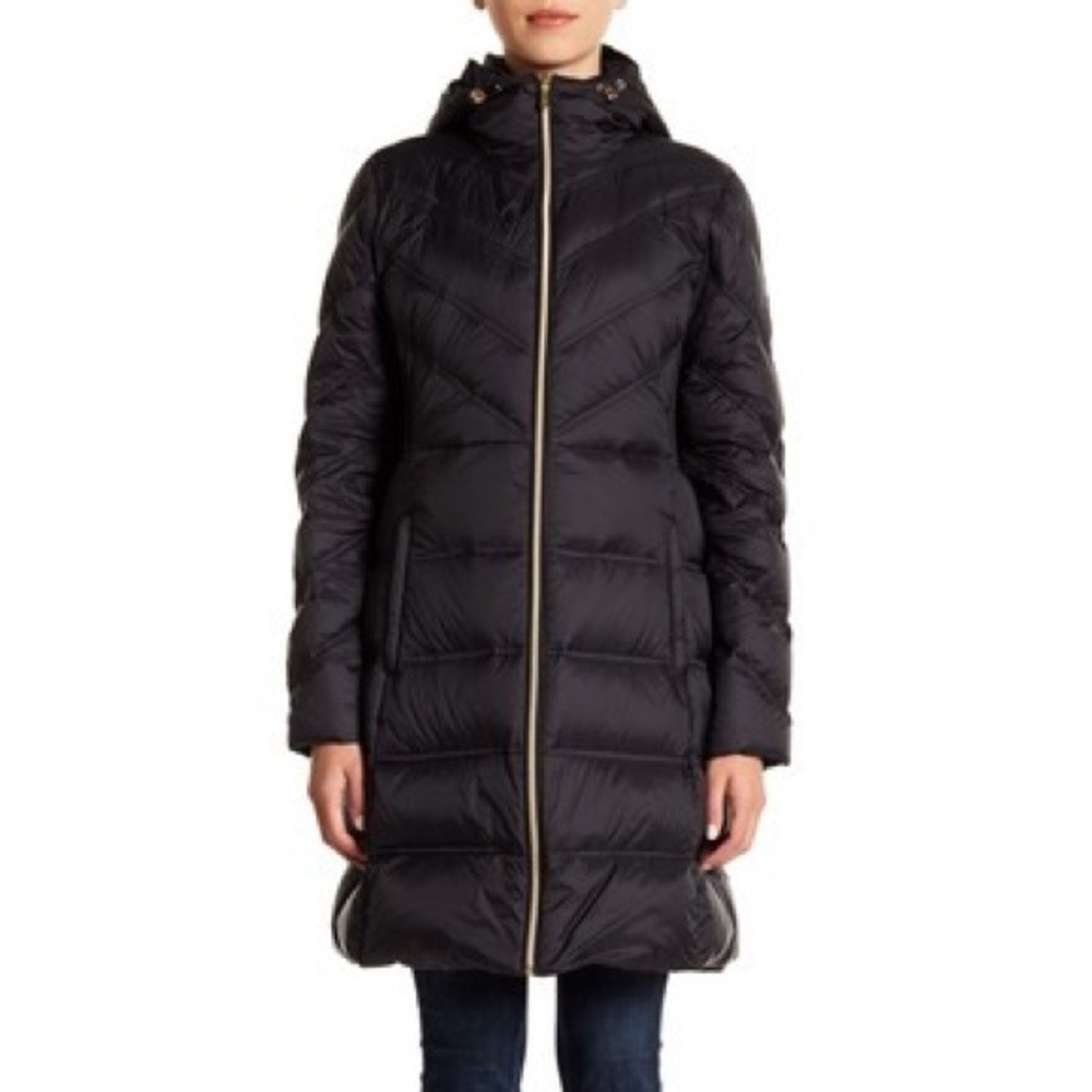 Michael Kors Missy Puff Double Front Zip Jacket